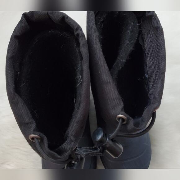 Kamik youth size 8 snow winter boots navy blue toddler - Picture 9 of 9